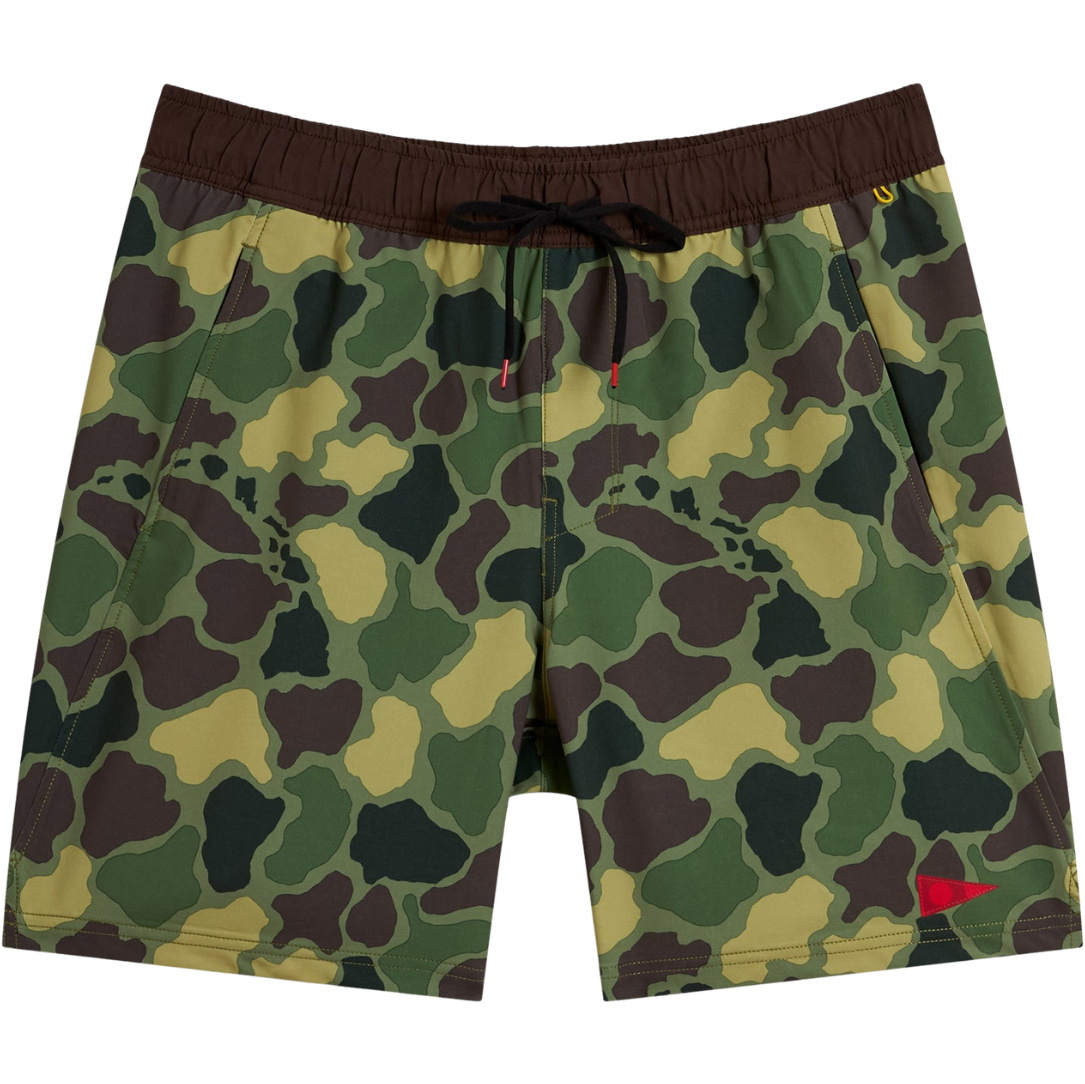 2026  Florence Marine X   Standard-Elastik-Shorts FMBS00041  Tropic Green Camo